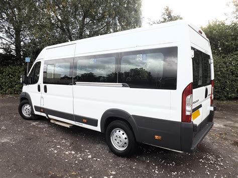 Peugeot Boxer 17 Seat L4H2 ULEZ Compliant Lightweight Minibus in White ...