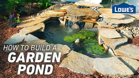 How to Build a Pond or Water Garden in Your Yard