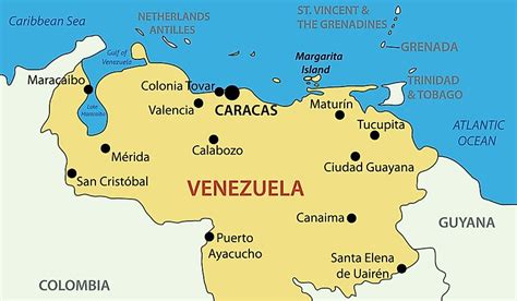 Which Countries Have A Coastline On The Gulf Of Venezuela? - WorldAtlas