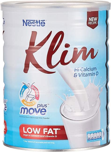 KLIM Nestle Low Fat Powdered Milk 900 gm: Buy Online at Best Price in ...