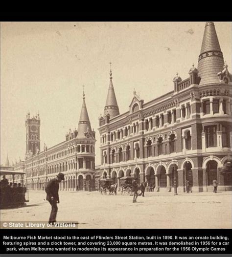 Melbourne Fish Market 1890's Australia | Melbourne, Australia history ...