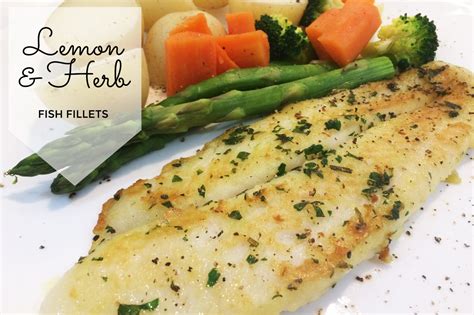 Lemon and Herb Fish Fillets Recipe - Mumslounge