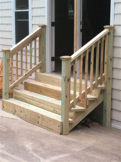 How To Build Porch Stair Handrails