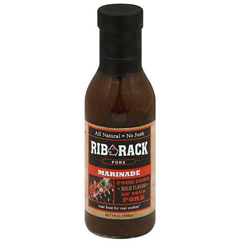 Rib Rack Pork Marinade, 14 oz, (Pack of 6) - Walmart.com