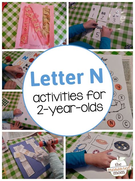 Letter N Activities for 2-year-olds - The Measured Mom