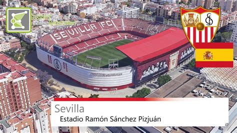 Sevilla Stadion / Estadio Ramón Sánchez Pizjuán / Sevilla FC stadium ...