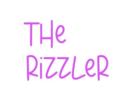 Custom Neon: The Rizzler