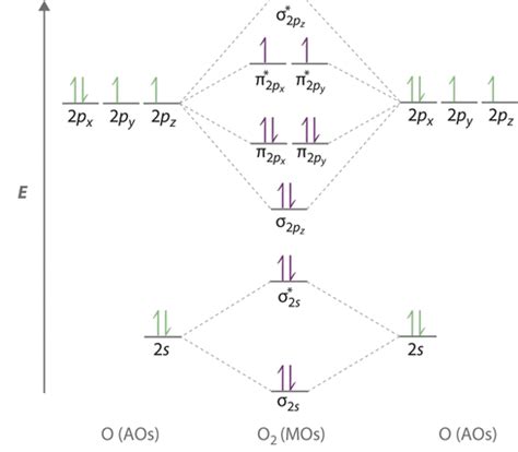 9.10: Molecular Orbital Theory Predicts that Molecular Oxygen is ...