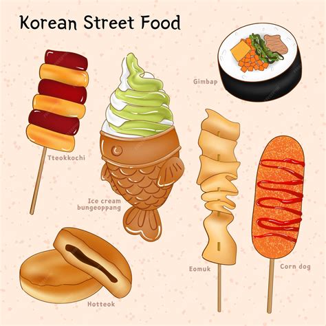 Korean Street Food With Names