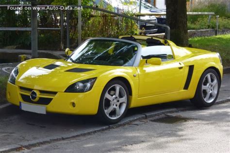 2003 Opel Speedster 2.0i 16V Turbo (200 Hp) | Technical specs, data ...