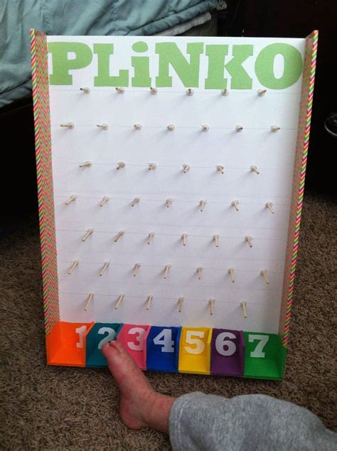 Plinko Board Template