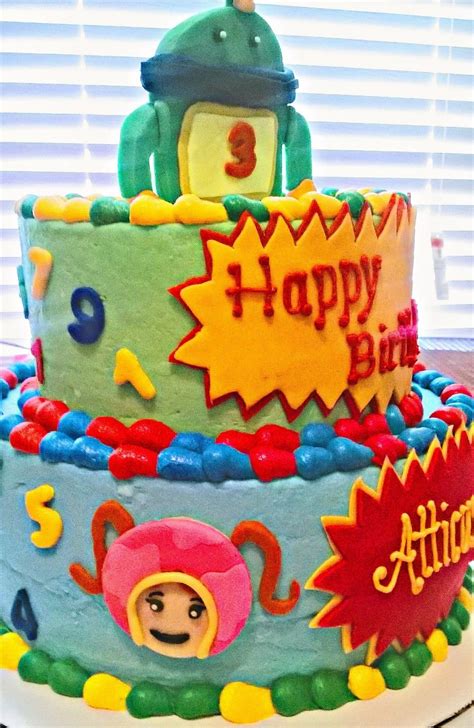 Team Umizoomi cake. www.facebook.com/bakemydaybaking | Cake, Team ...