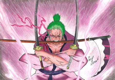 Roronoa Zoro | Three sword style : r/OnePiece