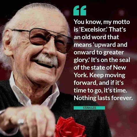 Top 28 Inspirational Stan Lee Quotes | Stan lee, Good vibes meaning ...