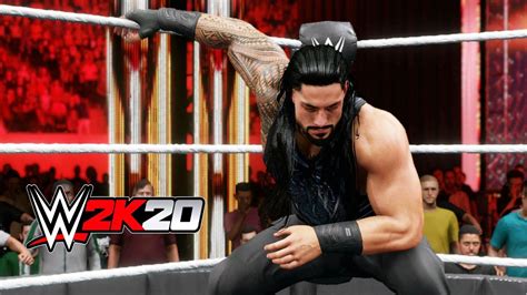 WWE 2K20 - ROMAN REIGNS SPEAR COMPILATION! - YouTube