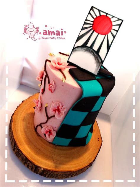 Kimetsu no yaiba Cake | Pasteles divertidos, Postres creativos ...