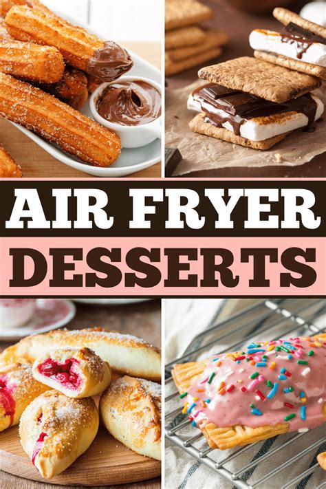 25 postres fáciles de freír con aire