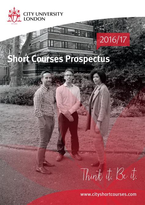 City University London 2016/17 Short Courses Prospectus by City ...