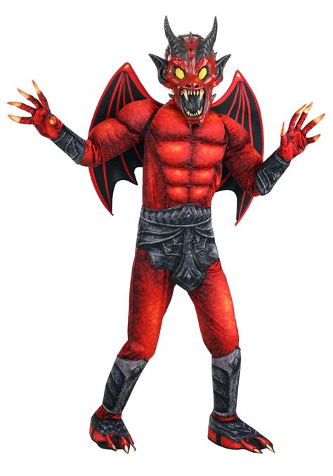 Kid's Malevolent Red Demon Costume