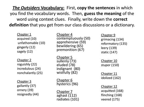 The Outsiders Chapter 5: Uncovering Answers to Your Burning Questions