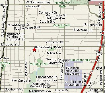 Texas Schoo: Highland Park Texas School District Map