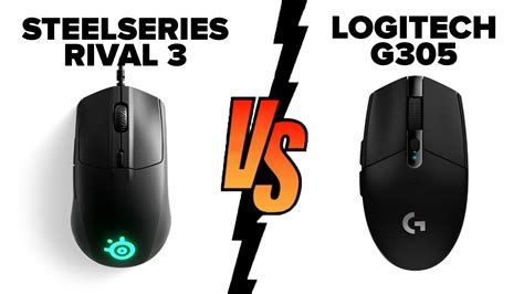 SteelSeries Rival 3 vs Logitech G203 LIGHTSYNC - Which Mouse is Better ...