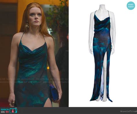 WornOnTV: Bloom’s satin cowl neck dress on Fate The Winx Saga | Abigail ...