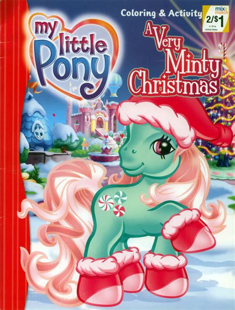 My Little Pony (G3) A Very Minty Christmas | Coloring Books at Retro ...