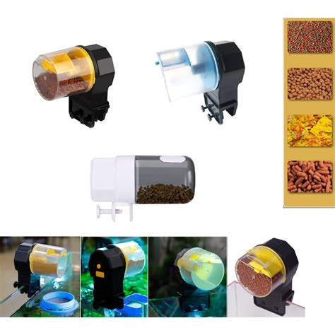 Automatic Feeder Aquarium Goldfish Smart Timing Auto Fish Feeder Timer ...