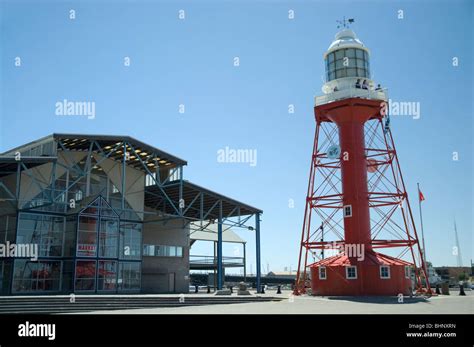 Fisherman's Wharf Market & Lighthouse at Port Adelaide, South Australia ...