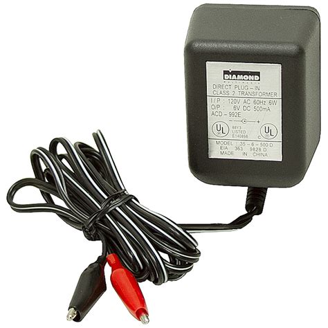 115 Volt AC:6 Volt DC Plug In Power Supply | DC Power Supplies | Power ...