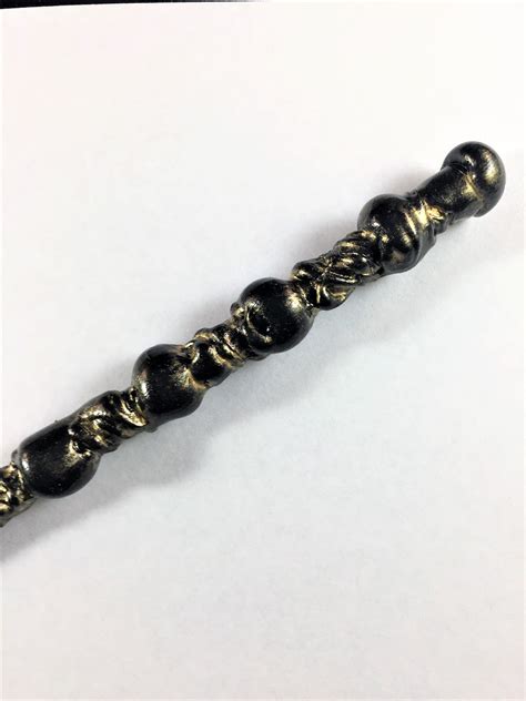 Dragoncraft Creations: Black and Gold Harry Potter Wand