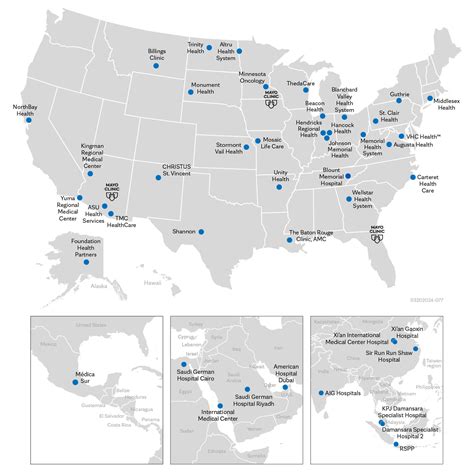 Mayo Clinic Care Network Map - About Us - Mayo Clinic