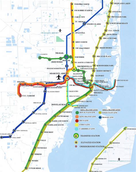 Miami Metro Map ~ Online Map