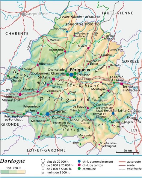 dordogne karta Bordeaux map france dordogne city region west driving ...