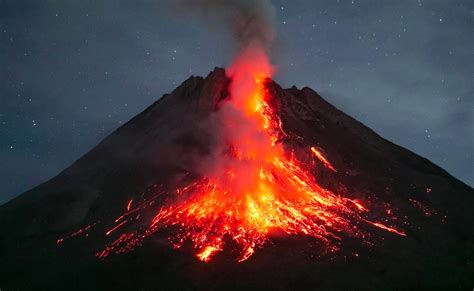 Indonesia's Mount Merapi Volcano Erupts, Spews Avalanche Of Lava