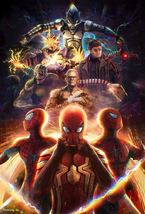 Spider-man No way home fanart in 2022 | Marvel spiderman art, Marvel ...