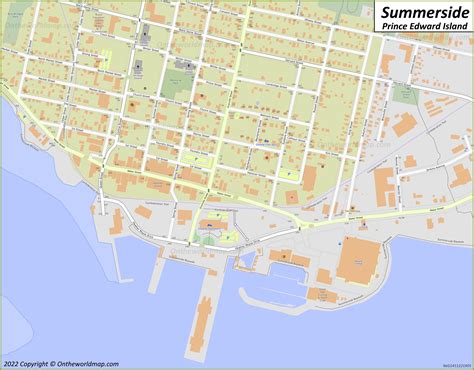 Summerside Map | Prince Edward Island, Canada | Detailed Maps of Summerside