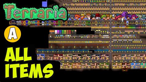 Terraria 1.4.4.9 ALL ITEMS MAP how to get, download, install in Steam ...