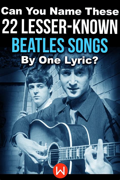 Take this fun quiz to test your Beatle knowledge! The Beatles Trivia ...