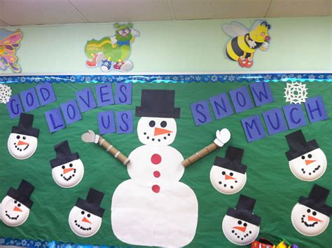 snowman bulletin board ideas | Snowman bulletin board, Preschool ...