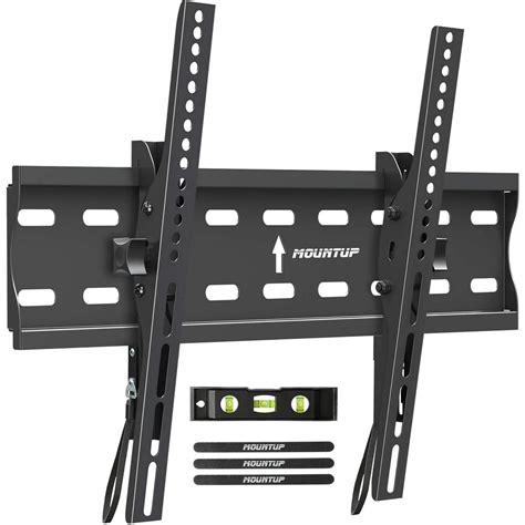 Tilting TV Wall Mount Bracket for 26-55 Inch Flat Screen TVs/Curved TVs ...