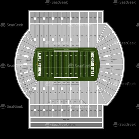 spartan stadium seating chart #msuspartanstadiumseatingchart # ...