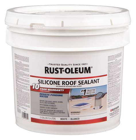 Rust-Oleum 339670 Rust-Oleum Roofing Sealant: Silicone Roof Coatings ...