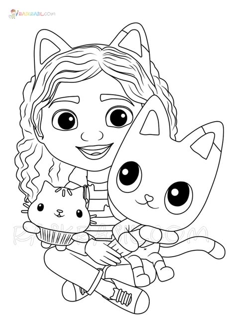 Gabby's Dollhouse Coloring Pages - Coloring Home