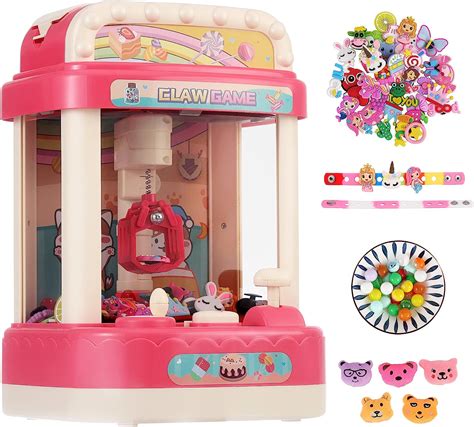 Amazon.com: GcFoir Arcade Claw Machine Candy Crane Game Toy for Kids ...