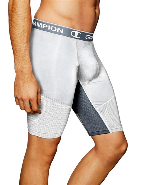 84956 - Champion PowerFlex Men`s 9` Compression Shorts