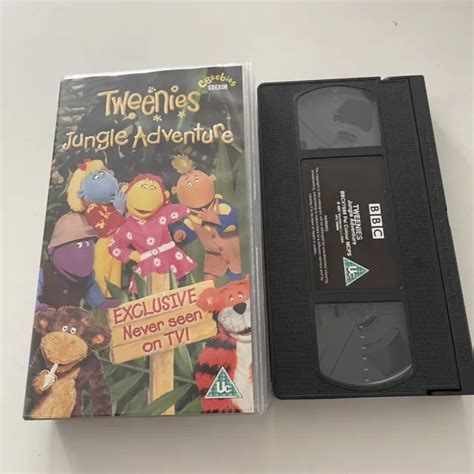 TWEENIES JUNGLE ADVENTURE VHS Video Tape Cassette Vintage Childrens ...