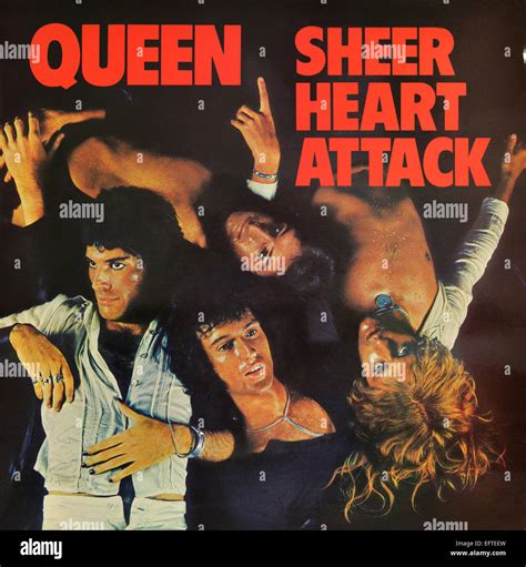 Vinyl LP Album cover Sheer Heart Attack by Queen. Released by EMI in ...