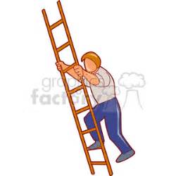 cartoon man climbing a ladder clipart. Royalty-free image # 154504 ...